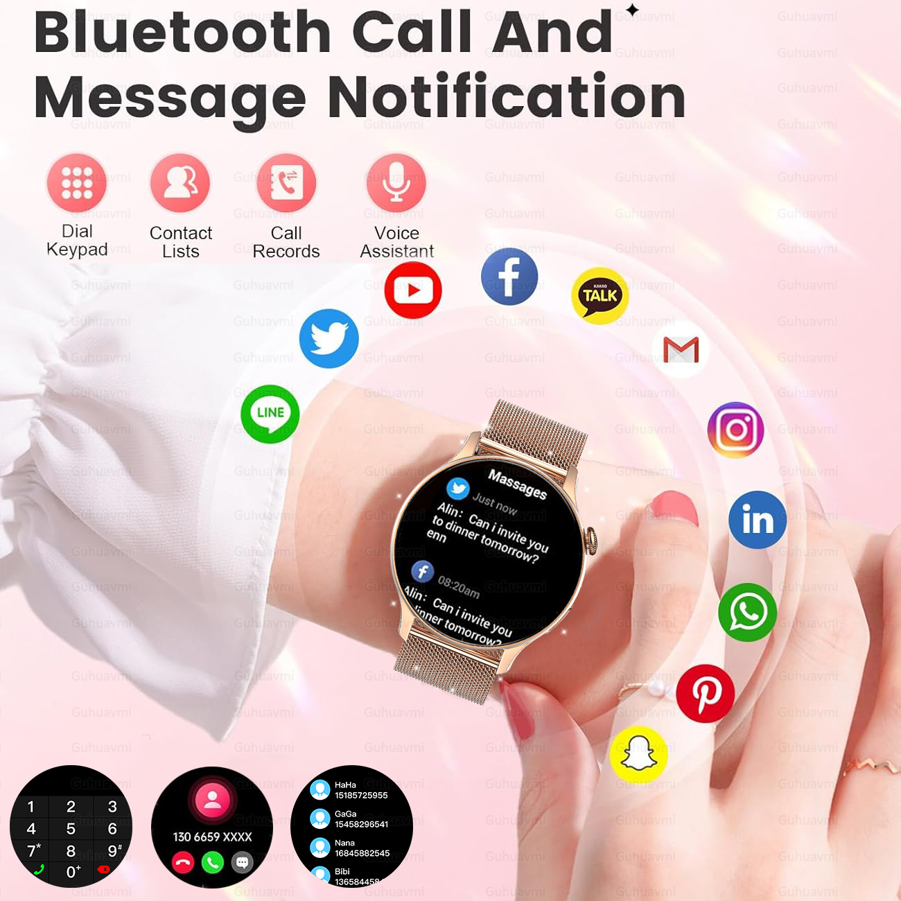 2026New Smart Watch Women Cust - Smartwatch Faces recension och pris