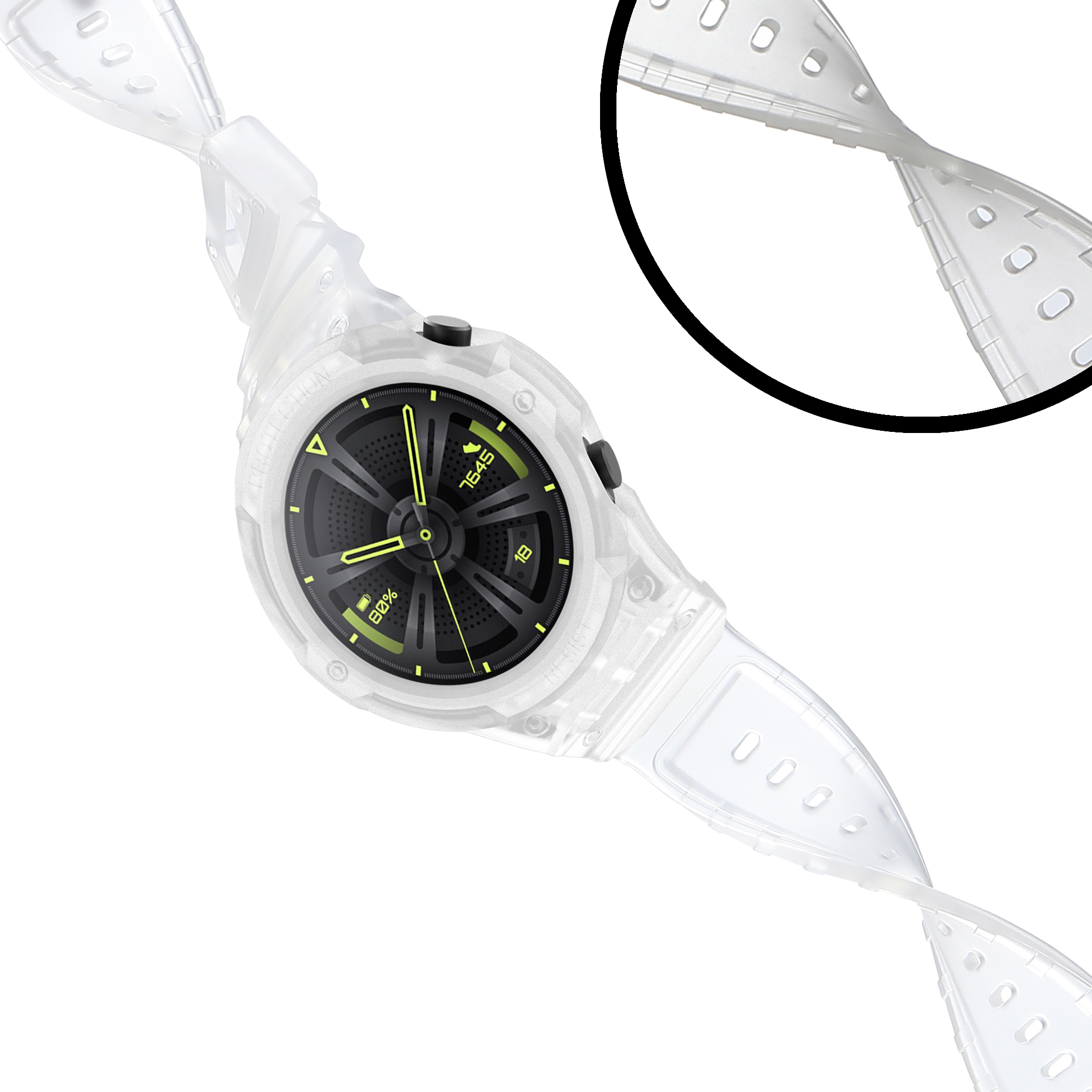 TPU Frame Shell Cover Wrist Wa - Sport Loop Strap recension och pris