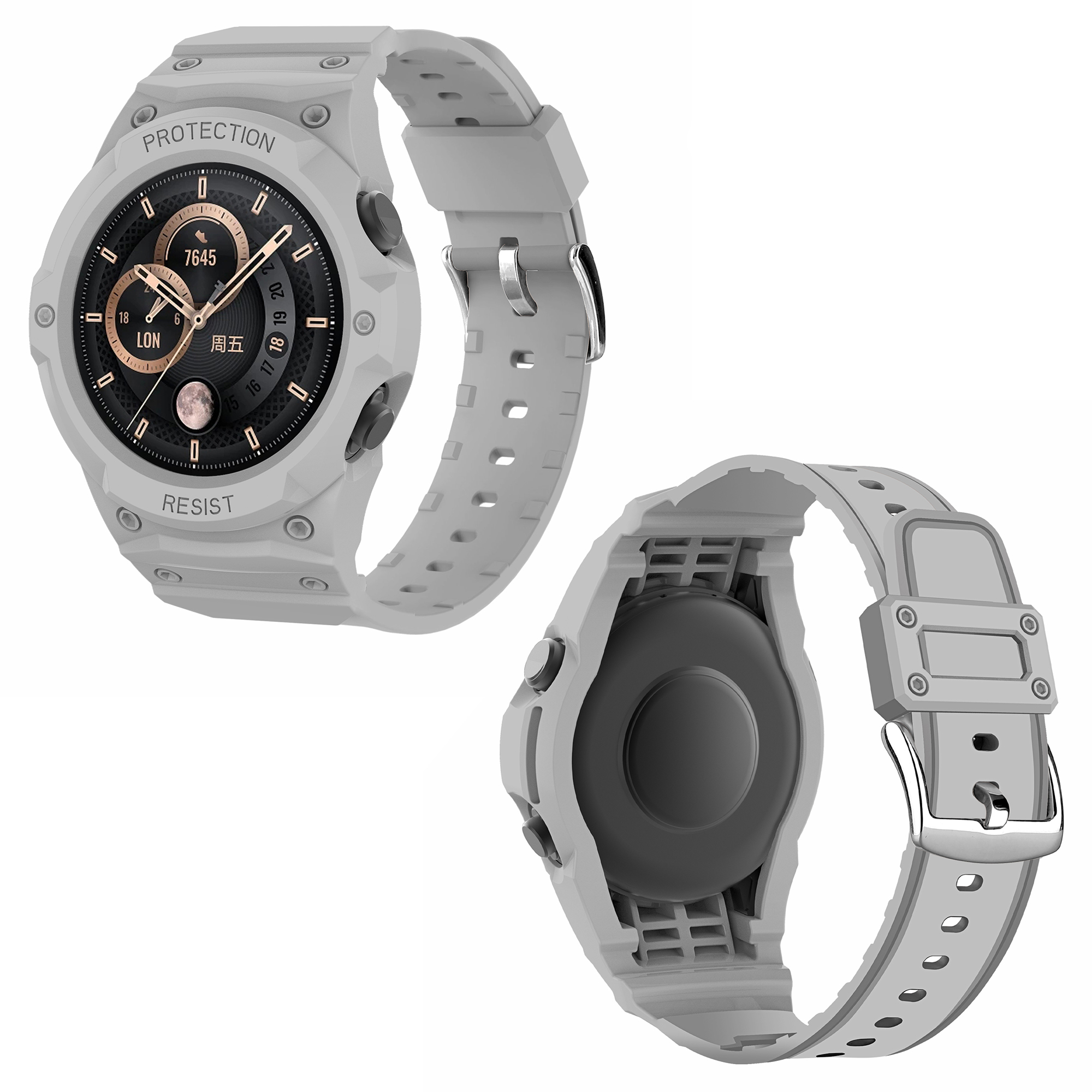 TPU Frame Shell Cover Wrist Wa - Sport Loop Strap recension och pris