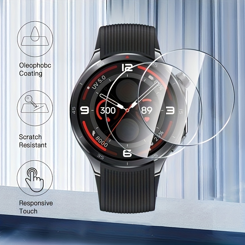 3PCS 9H Tempered Glass Screen  - Watch Face Protector recension och pris