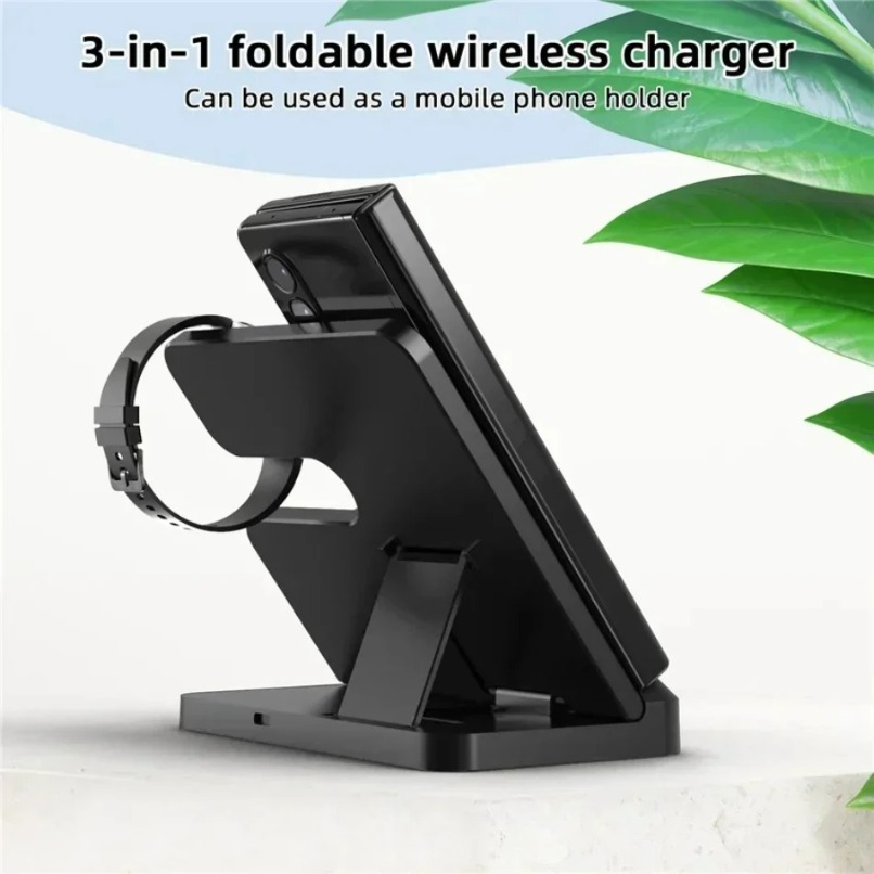 3 in 1 Wireless Charger Statio - Smartwatch Ac recension och pris