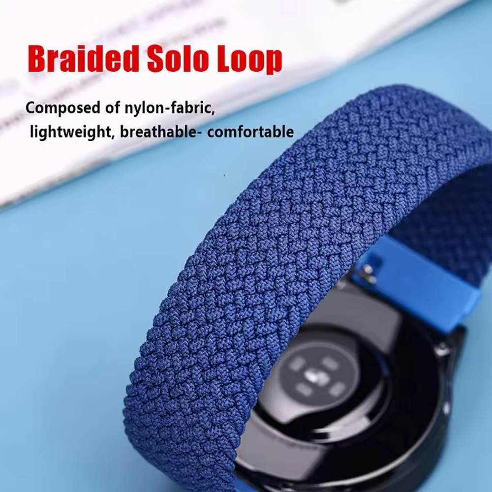 22mm watch straps Nylon Braide - Titan Smartwatch Accessories recension och pris