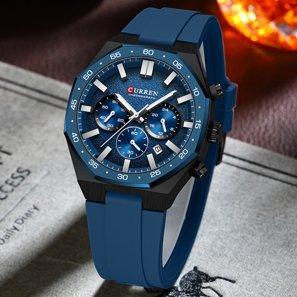 CURREN 8489 Quartz Watch Men’s - Smartwatch Guess recension och pris