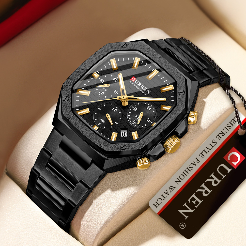 CUREEN Fashion Date Quartz Men - Smartwatch Guess recension och pris