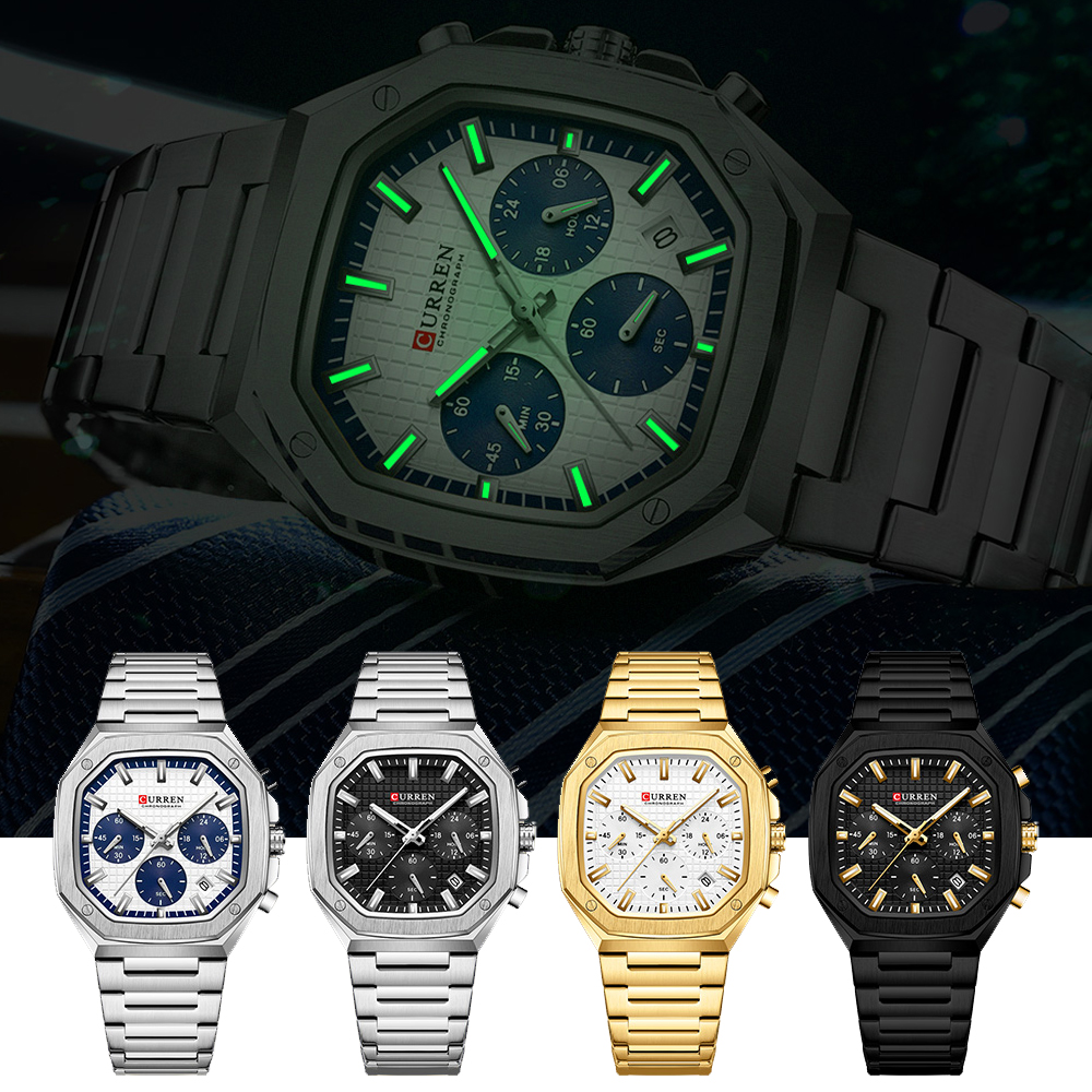 CUREEN Fashion Date Quartz Men - Smartwatch Guess recension och pris