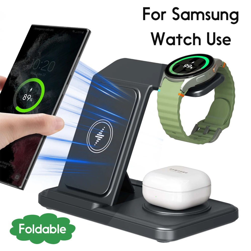 3 in 1 Wireless Charger Stand  - Smartwatch Ac recension och pris