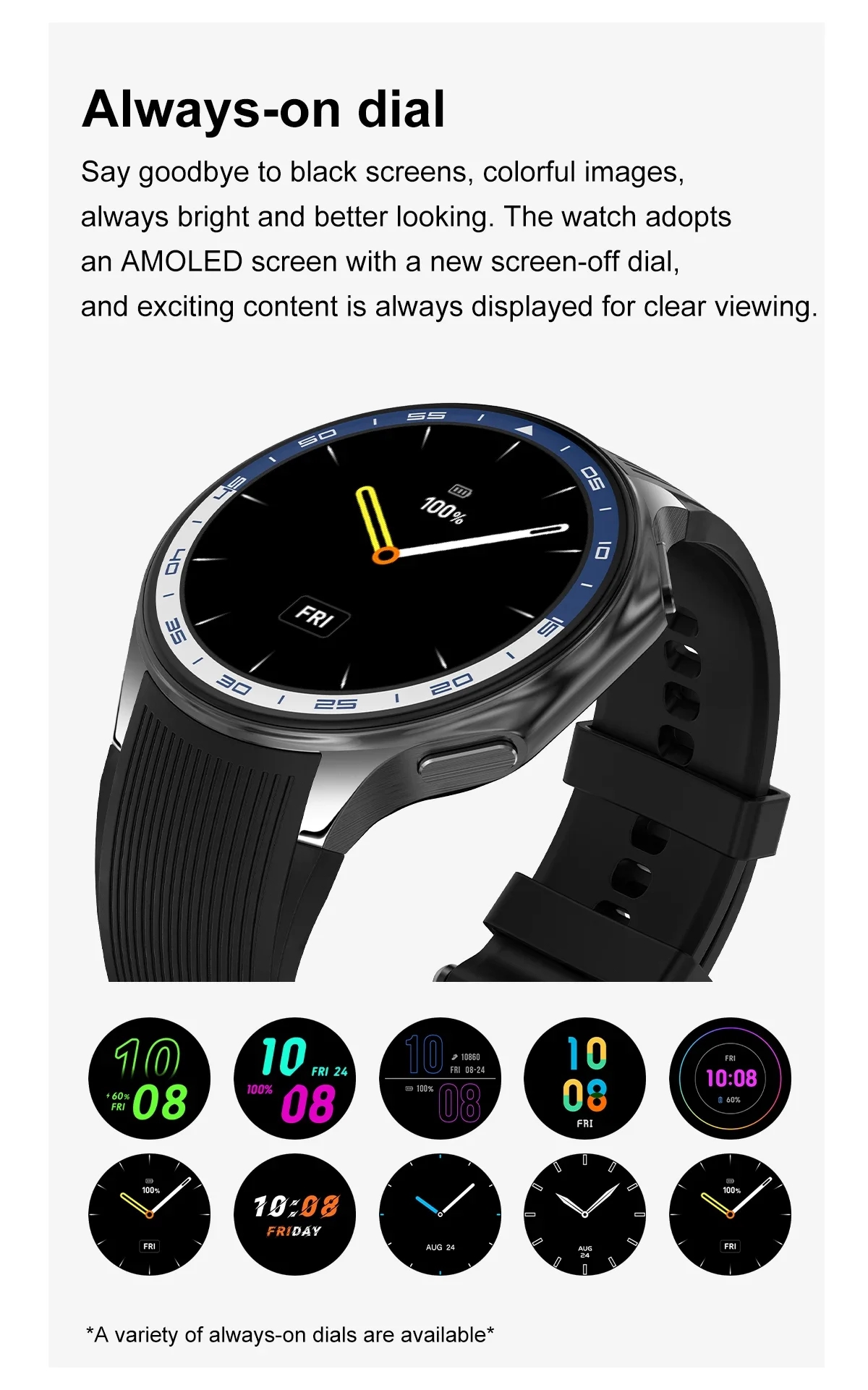1.43 inch Big Screen Men Women - Smartwatch X12 recension och pris