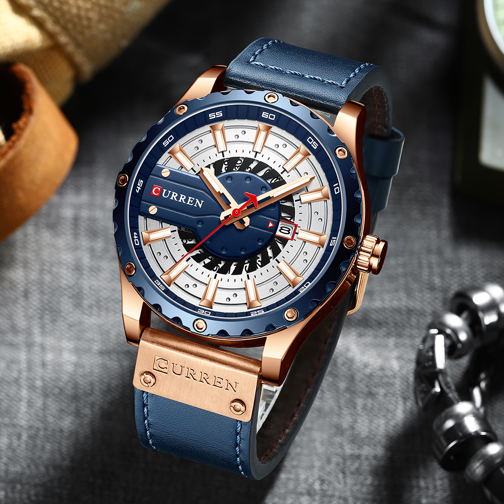 CURREN Watches Top Brand Fashi - Smartwatch Guess recension och pris